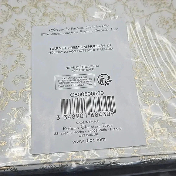Christian Dior Carnet Premium Holiday 2023 Notebook - Picture 3 of 5